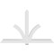 Ekena Millwork Redmond Architectural Grade PVC Gable Bracket, 96"W x 60"H x 6"D x 6"F, 15/12 Pitch GBP096X60X0606RED00 - alternate 4
